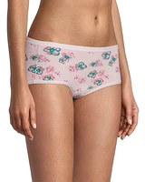 Denver Hayes Women's 2 Pack Perfect Fit Cotton Stretch Hip Hugger Underwear