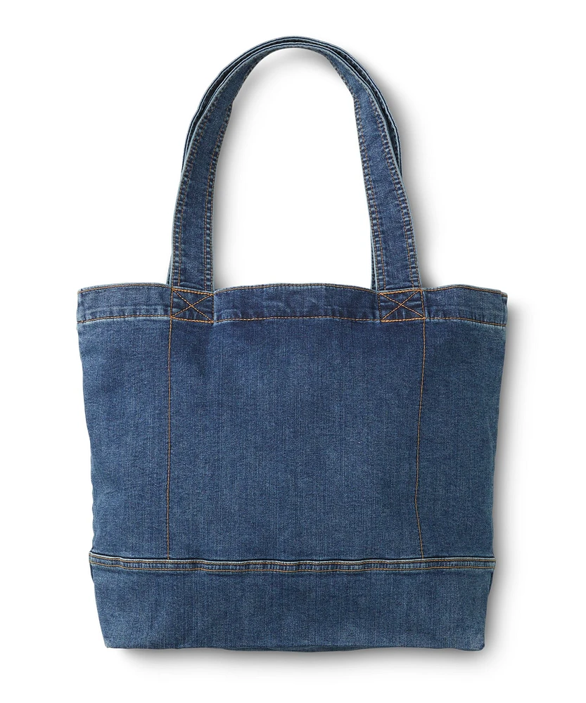 Denver Hayes Jumpstart Lined Denim Tote