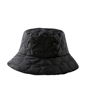 Denver Hayes Women's  Quilted Puffer Bucket Hat