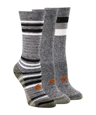 Copper Sole Women's 3 Pack Thermal Crew Socks