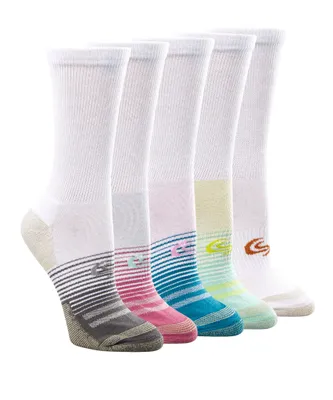 Copper Sole Women's 5 Pack Extreme Athletic Crew Socks