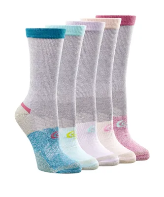 Copper Sole Women's 5 Pack Extreme Athletic Crew Socks