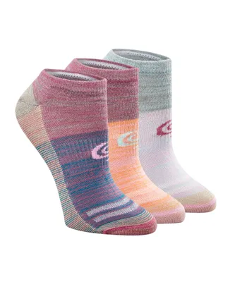 Copper Sole Women's 3 Pack Extreme Athletic No Show Socks