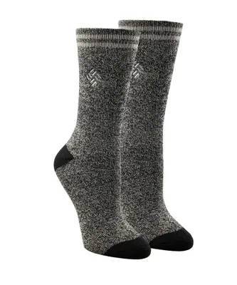 Women's Mid Weight Thermal Basic Crew Socks