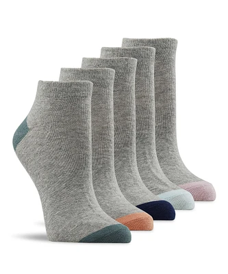 Denver Hayes Women's Ankle Socks, 5 Pack