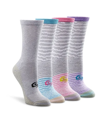 Copper Sole Women's 5 Pack Extreme Atheletic Crew Sock