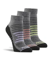 Shambhala Women's Dri-Wear Low Cut Socks, 3 Pack