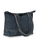 Denver Hayes Jumpstart Lined Denim Tote