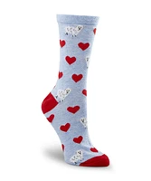 Denver Hayes Mommy and Me Matching Cotton Socks, 2 Pack