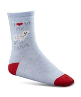 Denver Hayes Mommy and Me Matching Cotton Socks, 2 Pack