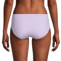 Denver Hayes Women's 4 Way Stretch Invisibles Briefs, 2 Pack