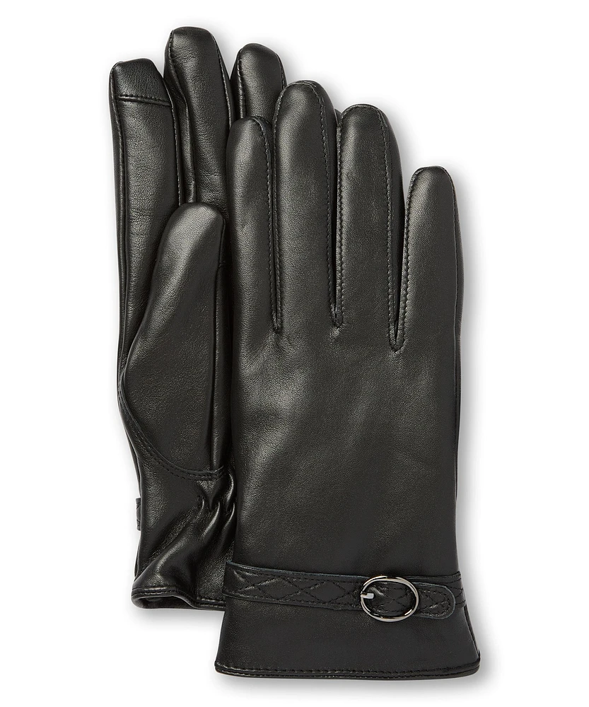 Denver Hayes Women's Sheepskin Lined Leather Gloves