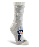 Denver Hayes Women's Double Knit Mid Crew Critter Socks