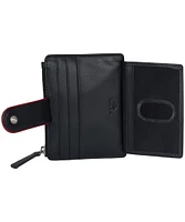 Mancini Leather Unisex  Goods Sonoma RFID Secure Card Case