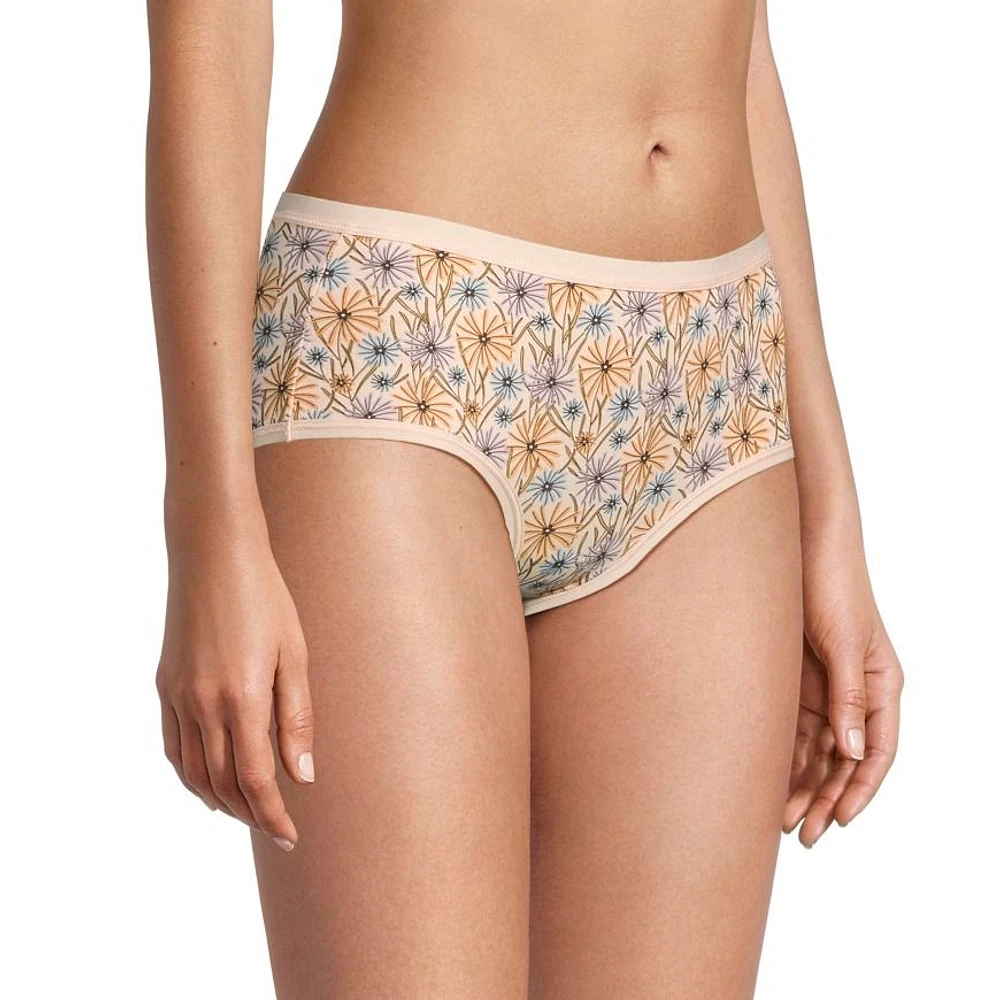 Denver Hayes Women's 2 Pk Cotton Stretch Hip Hugger Panties