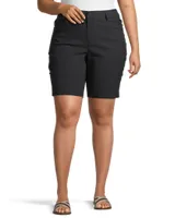 WindRiver Women's Performance Quick Dry Shorts with Zippered Cargo Pockets