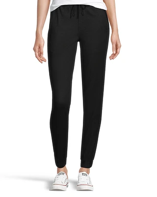 Denver Hayes Women's Linen High Rise Jogger Pants