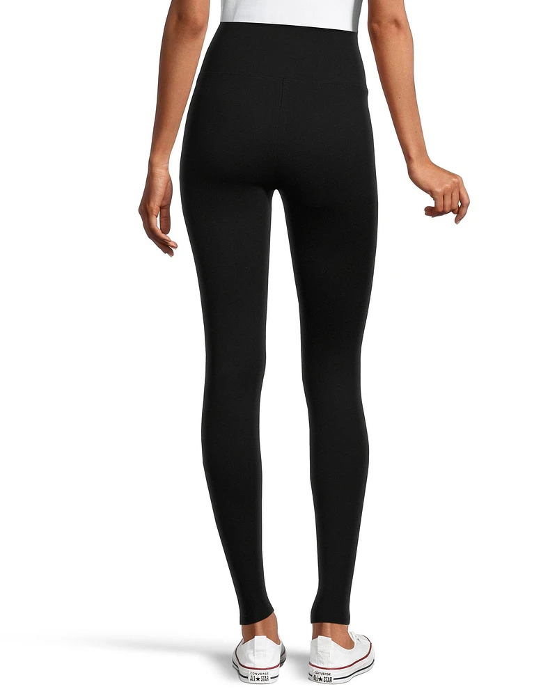 Denver Hayes Women's Curve-Tech Tummy Control Ponte Leggings