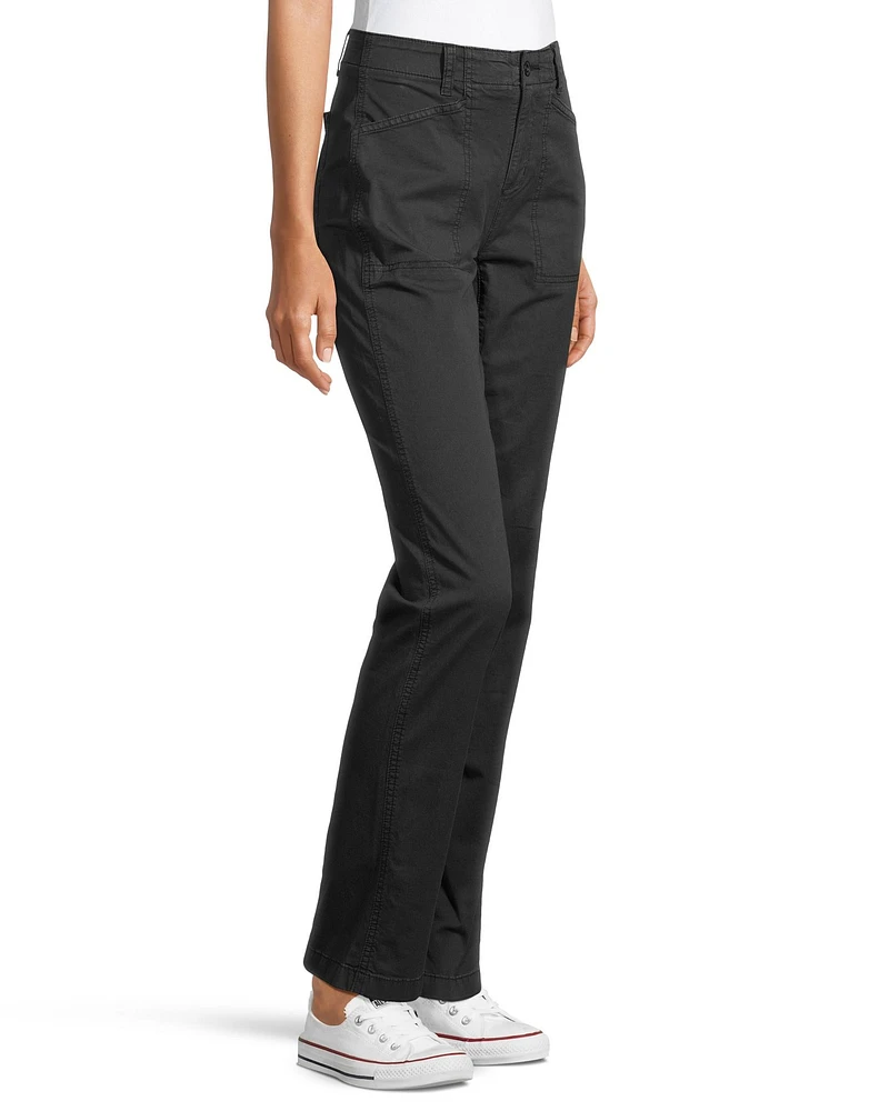 Denver Hayes Women's Garment Wash Stretch Pants