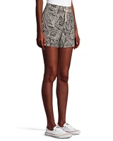 Denver Hayes Women's Linen Printed Shorts