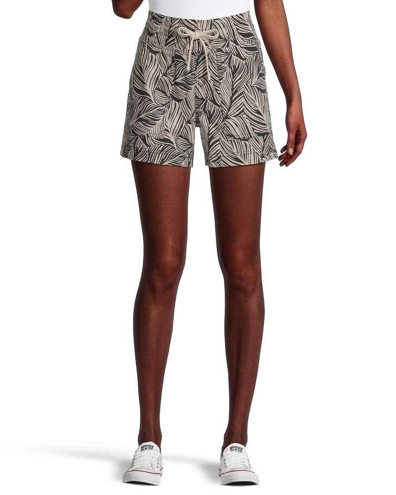 Denver Hayes Women's Linen Printed Shorts