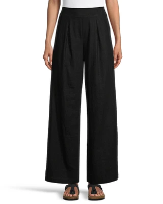 Jules & Leopold Women's Pull On Linen Pant