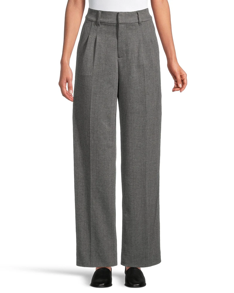 Denver Hayes Women's Pull On Easy Knit Trouser Pant