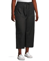 Denver Hayes Women's Linen Crop Pants