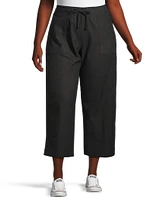 Denver Hayes Women's Linen Crop Pants