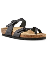 FarWest Women's Kelowna Cork Toe Loop Sandals