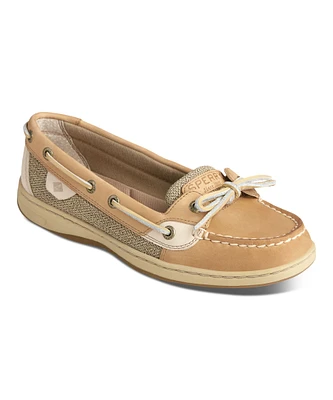 Sperry Women's Angelfish Leather Slip On Boat Shoes