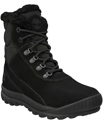 Timberland Women's Mount Hayes Waterproof Lace Up Chukka Winter Boots - Black