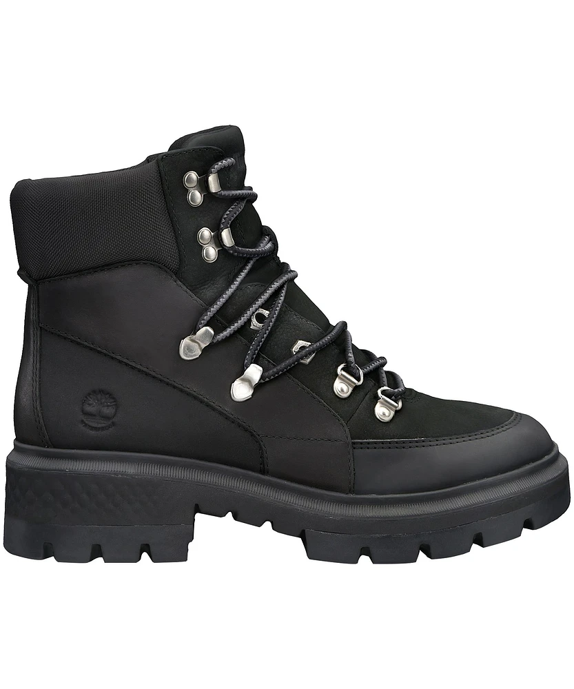 Timberland Women's Cortina Valley Waterproof Leather Mid Boots - Black