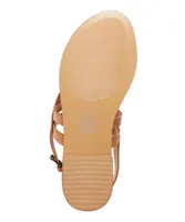 Denver Hayes Women's Dianeris Leather Strappy Thong Sandals