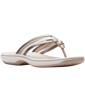 Clarks Women's Breeze Coral Thong Sandals