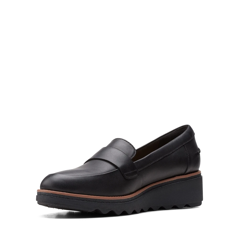 Clarks Women's Sharon Gracie Leather Loafers