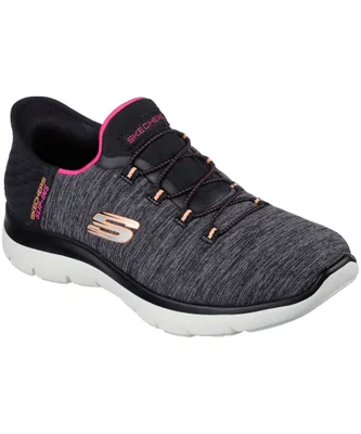 Skechers Women's Slip-ins Summits Dazzling Haze Sneakers - Wide Fit