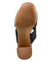 Denver Hayes Women's Nova Leather Heeled Mule Sandals