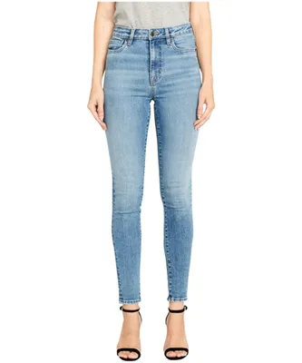 Buffalo Women's Skylar Hi Rise Skinny Jeans Light Indigo