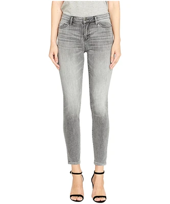 Buffalo Women's Alexa Mid Rise Super Skinny Jeans Light Grey