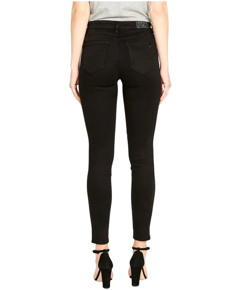 Buffalo Women's Mid Rise Super Skinny Jeans Black