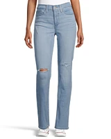 Levi's Women's 314 Shaping Mid Rise Straight Leg Jeans