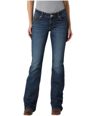 Wrangler Women's Retro Mae Mid Rise Bootcut Jeans