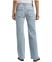 Silver Women's Suki Mid Rise Trouser Jeans