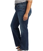 Silver Women's Avery High Rise Trouser Jeans Plus