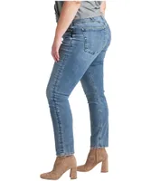 Silver Women's Most Wanted Mid Rise Straight Leg Jeans