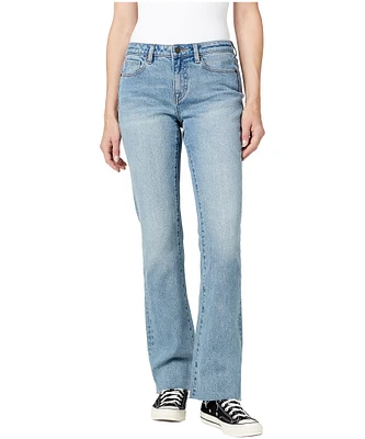 Buffalo Women's Queen Mid Rise Bootcut Jeans