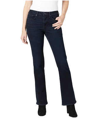 Buffalo Women's Queen Mid Rise Bootcut Jeans