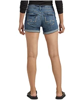 Silver Women's Britt Curvy Fit Low-Rise Jean Shorts