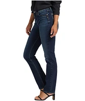 Silver Women's Avery High Rise Straight Leg Jeans